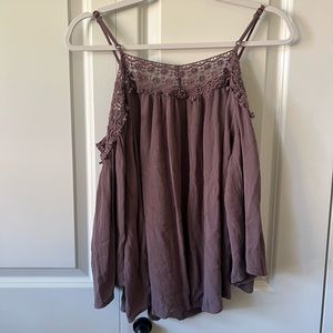 Off the shoulder blouse